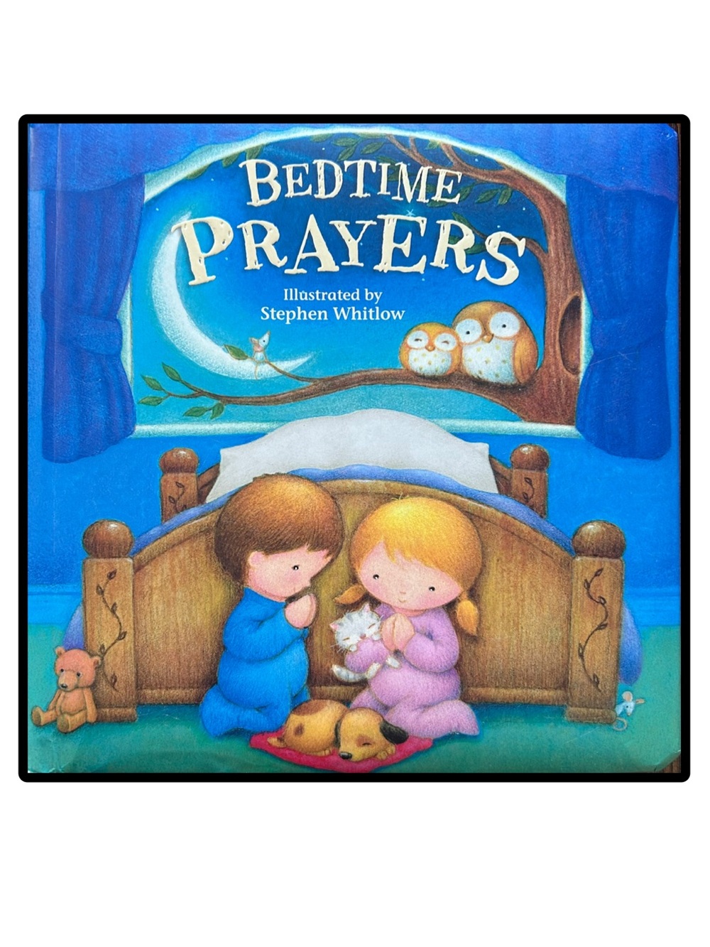Bedtime Prayers Padded Board Book Illustrated by Stephen Whitlow